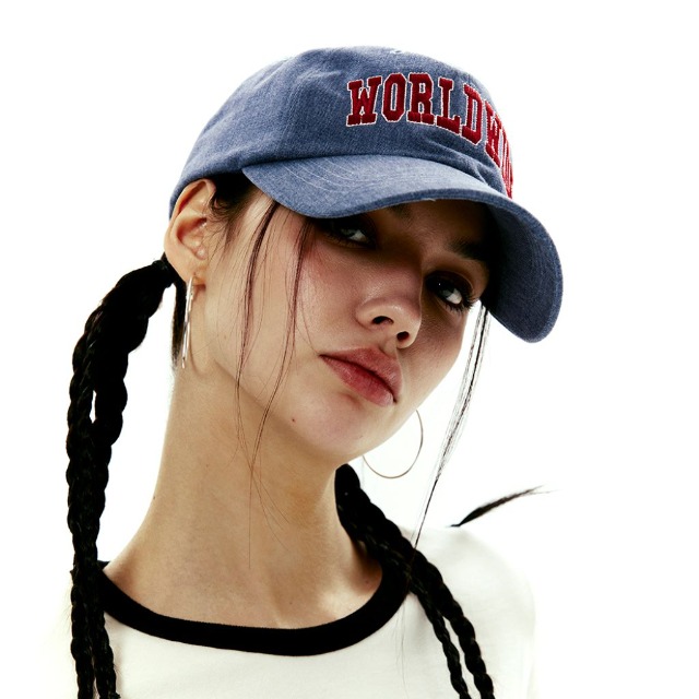 [単独最安値]WORLDWIDE BALL CAP BLUE