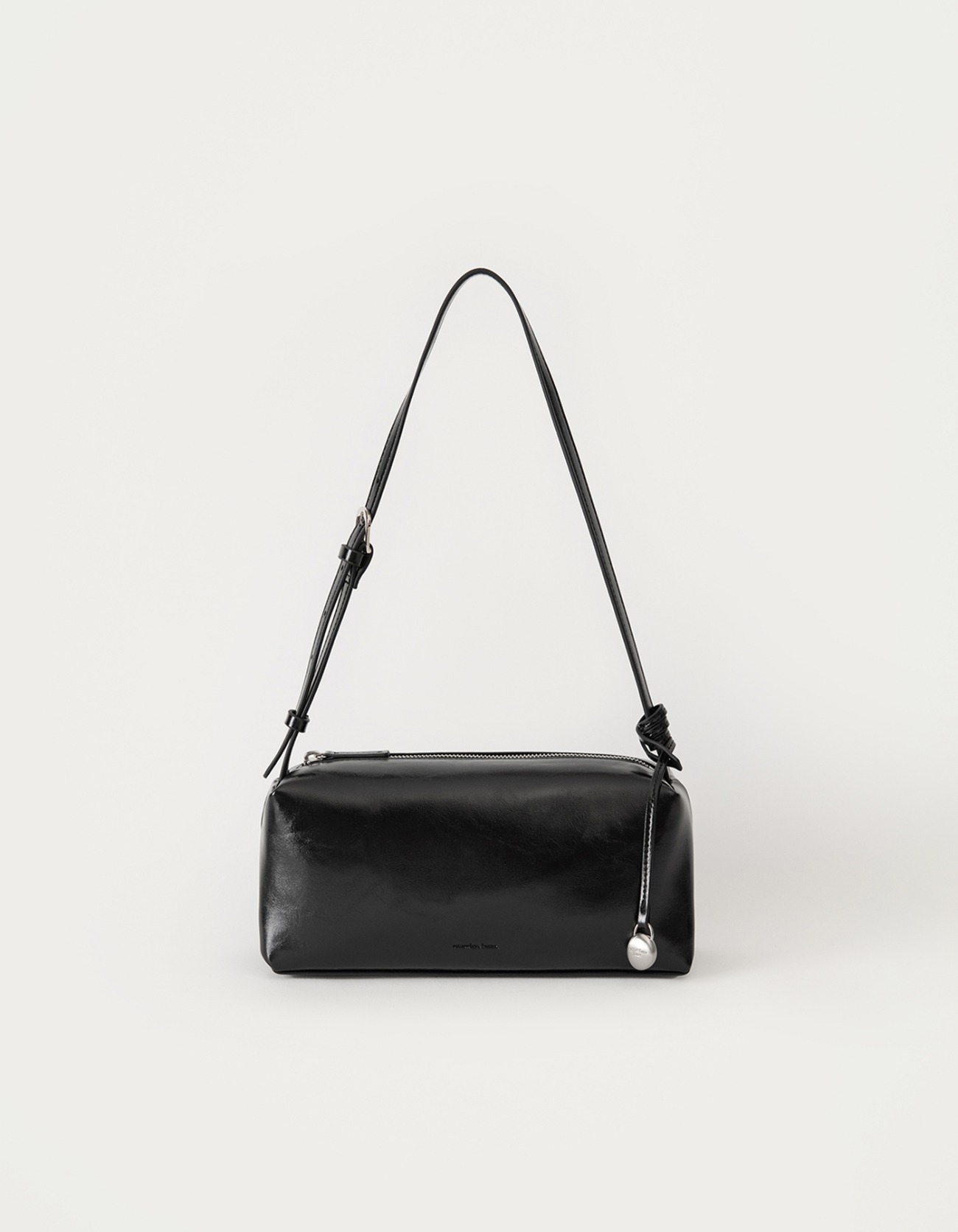 Square Shoulder Bag - Black