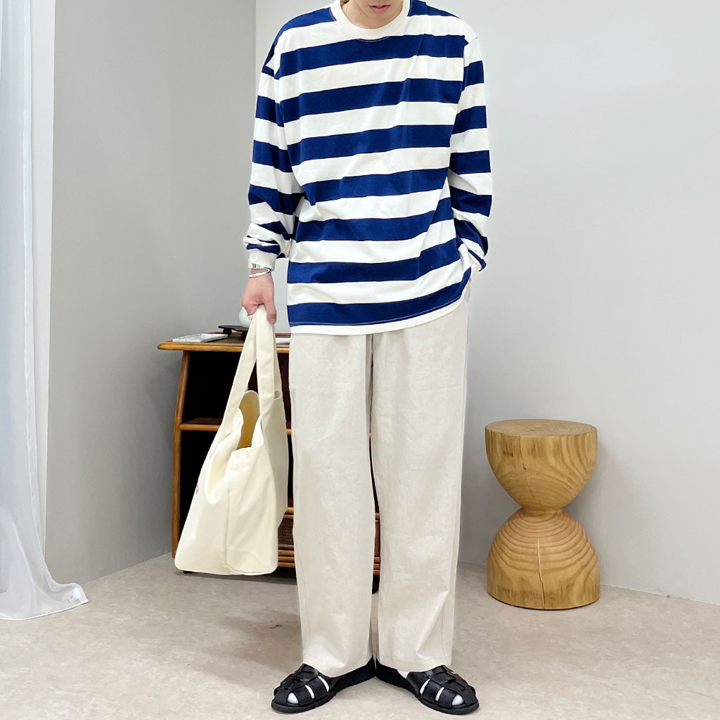 maru linen banding pants | ファッション通販サイト NUGU