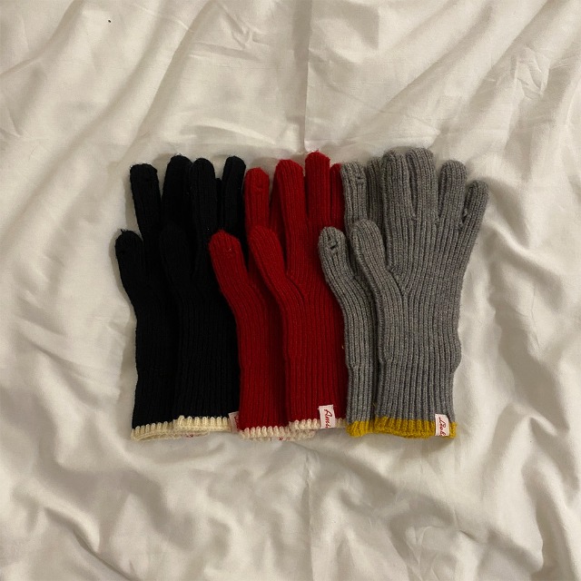 タッチバイカラーグローブ