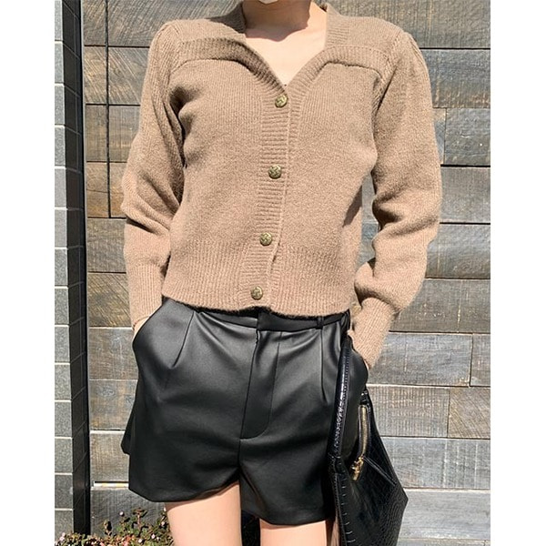 フェイクレザーショートパンツ | ファッション通販サイト NUGU