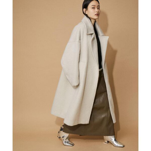 ステンカラーシャギーコート | ファッション通販サイト NUGU