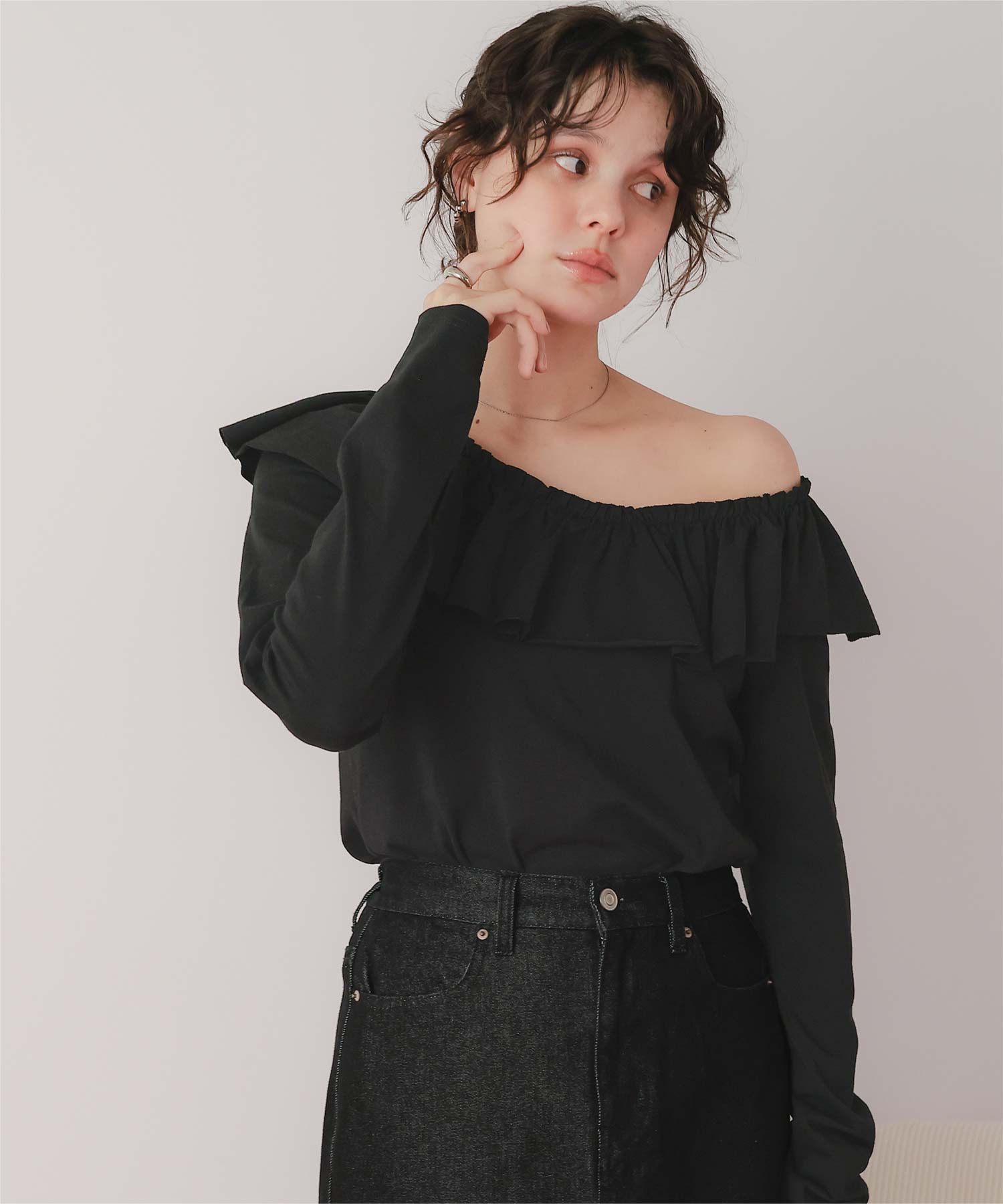 マルチwayフリルカットソートップス | ファッション通販サイト NUGU