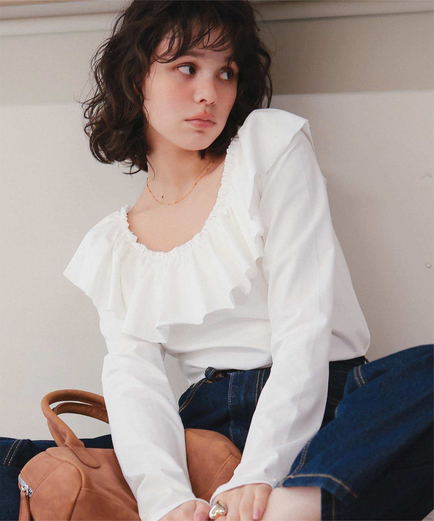 トップス M MOUSSY | ZIP UP RIB トップス (ニット ) |SHEL'TTER WEBSTORE