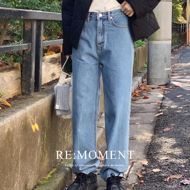 (SSver.再入荷)[original] TATEワイドデニムパンツ