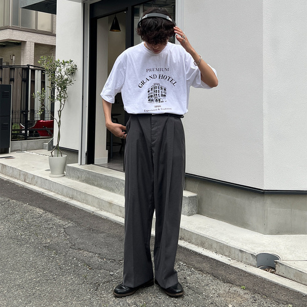 オーバーサイズホテルTシャツ | ファッション通販サイト NUGU