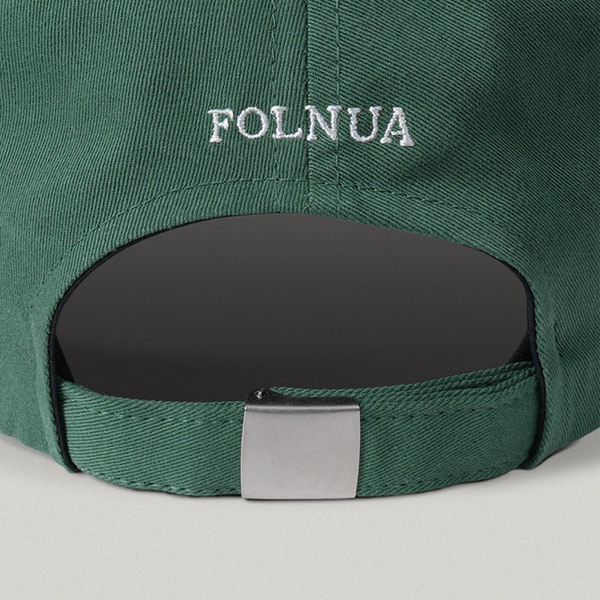 FOLNUA SLOGAN BALL CAP - GREEN | ファッション通販サイト NUGU