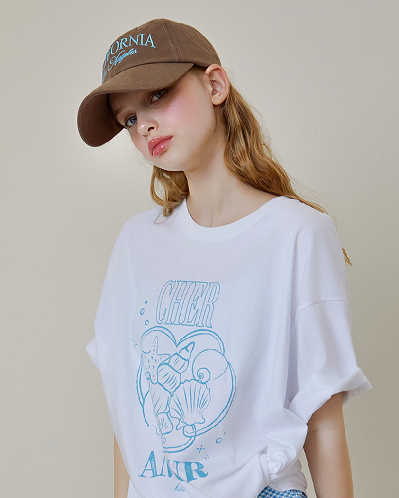 Tシャツ・カットソー ILLIGO Milky Way Overfit T-Shirt White 25SPTOP08WH MILKY WAY OVERSIZED T-SHIRT WHITE | ファッション通販サイト NUGU