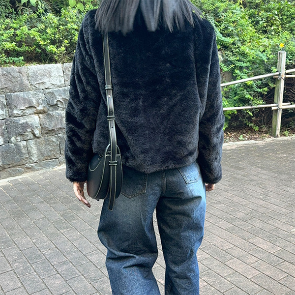 再販 nugu／フェイクウールファージャケット ボリュームフェイクファージャケット | ファッション通販サイト NUGU