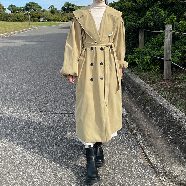 新品 クラネ 2WAY 投げ出せ OVER TRENCH COAT トレンチコート