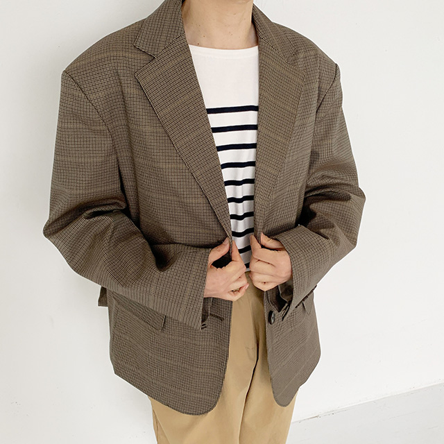 チェック　ジャケット　laurenhi nugu チェックジャケット | ファッション通販サイト NUGU