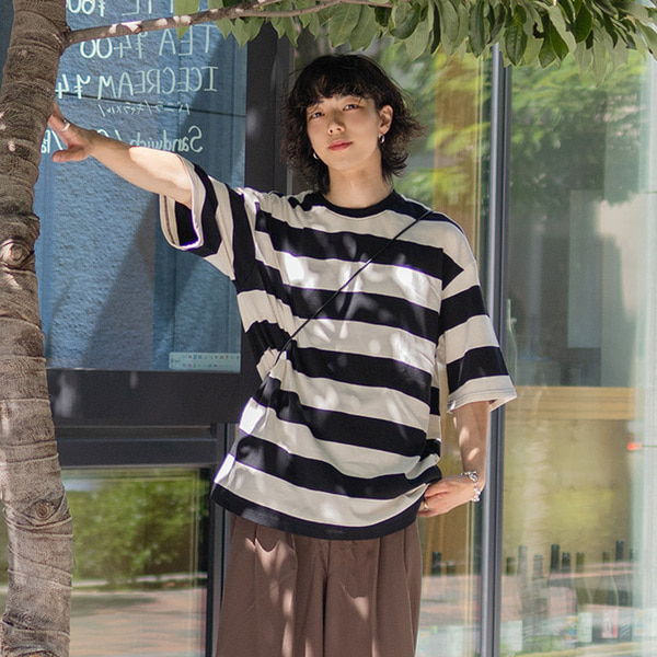 xu 白黒ボーダー xu 白黒ボーダー XU（エックスユー）の「【XU/エックスユー