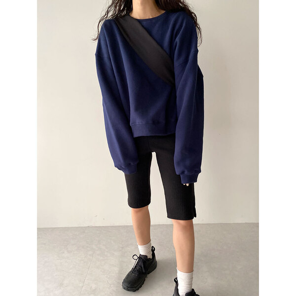 バイカーニットパンツ　ブラックS ハイゲージバイカーニットパンツ（その他パンツ）｜ETRE TOKYO
