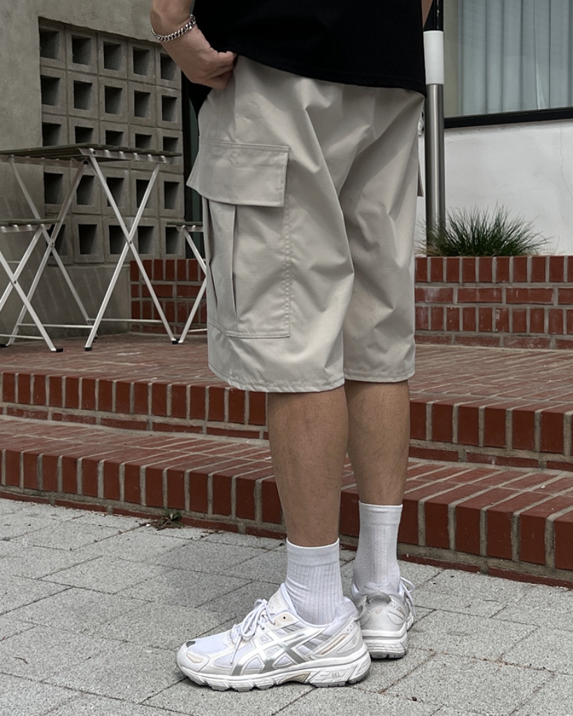 ナイロンカーゴハーフパンツ | ファッション通販サイト NUGU