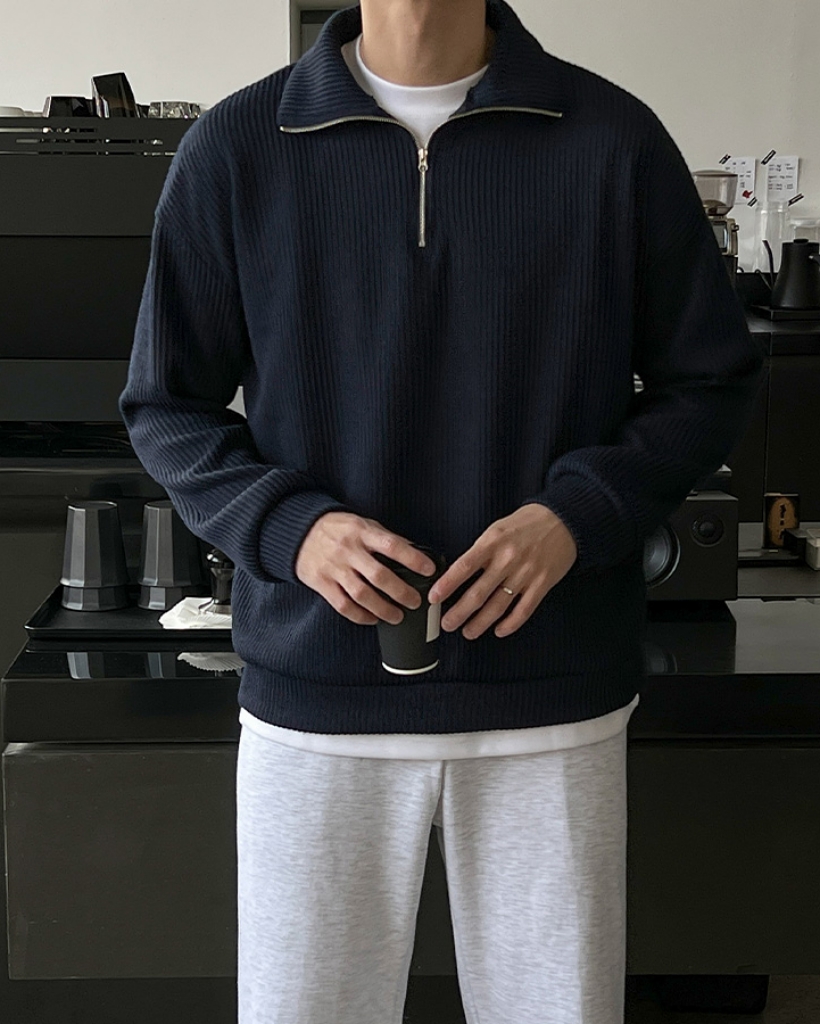 ハーフジップニット | ファッション通販サイト NUGU