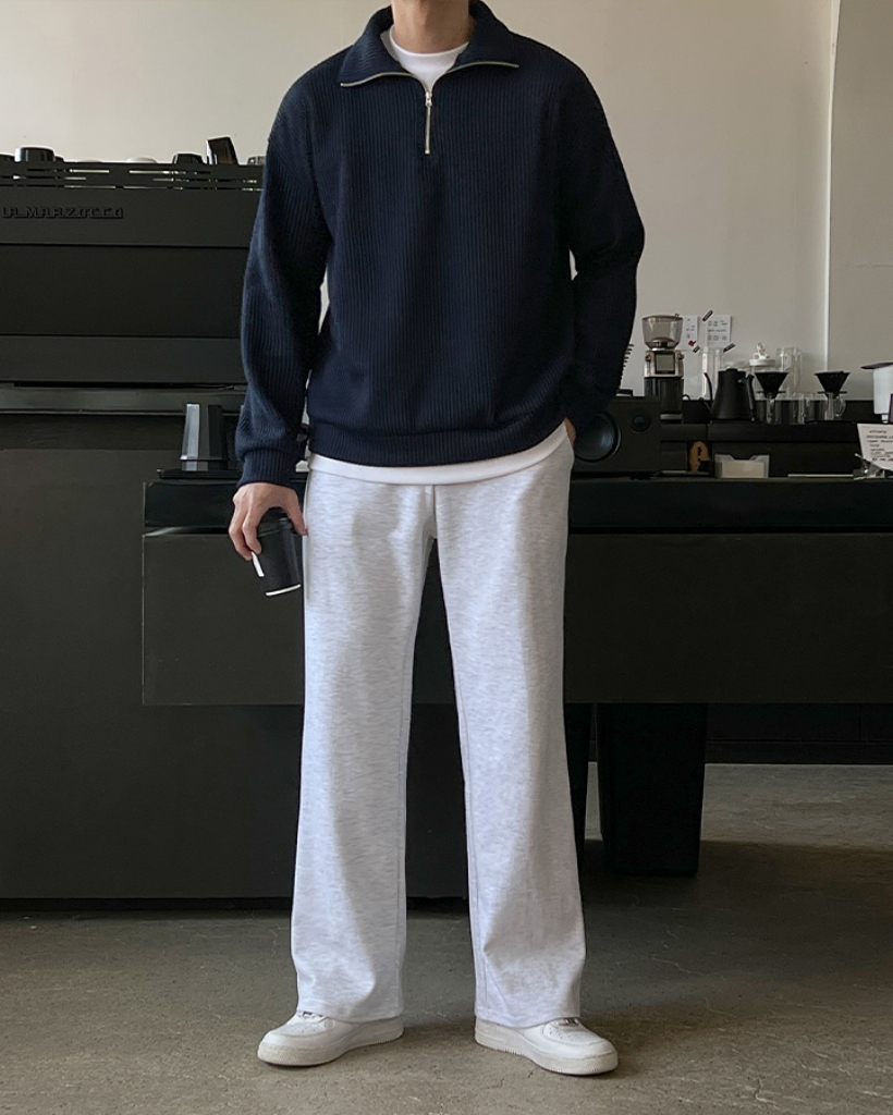 ハーフジップニット | ファッション通販サイト NUGU