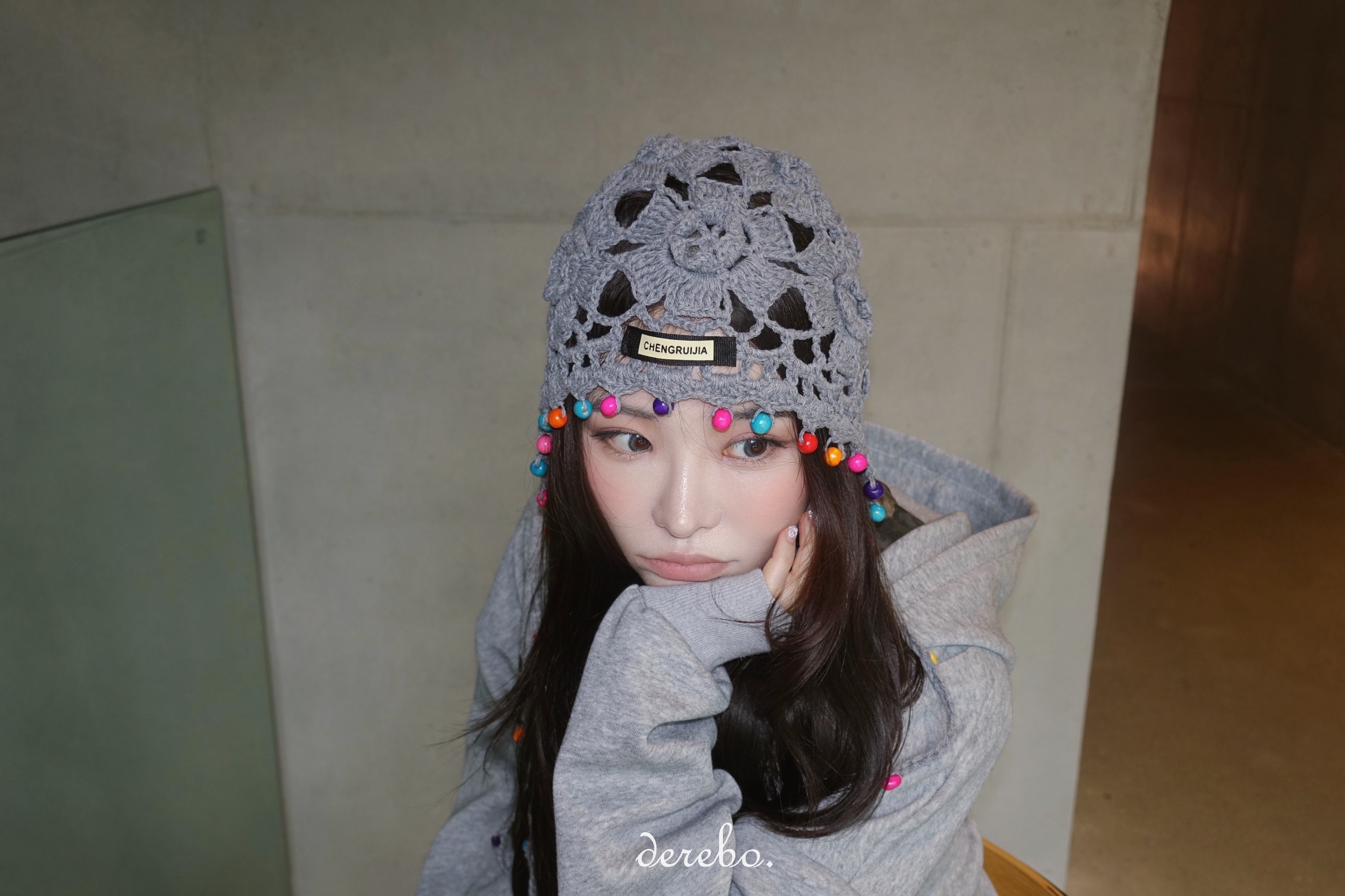 カラービーズニットビーニー | ファッション通販サイト NUGU