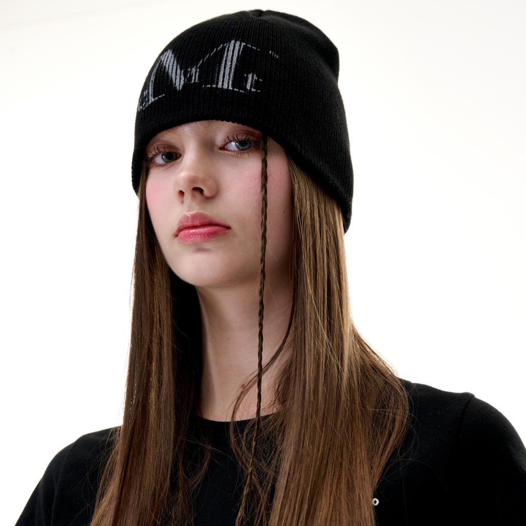 MUCENT SIGNATURE BEANIE (BLACK) キャップ