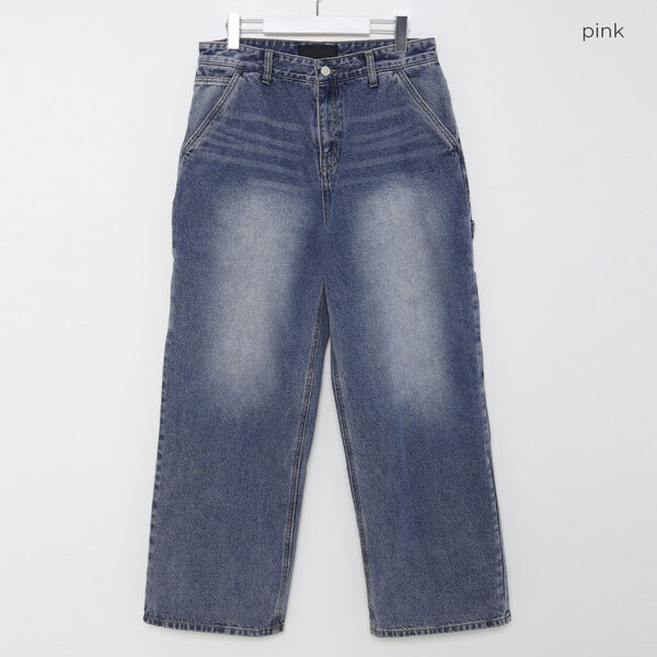 デニム・ジーパン Carpenter Wide Denim Pants GLP514 カーペンターワイドデニムパンツ | ファッション通販サイト NUGU
