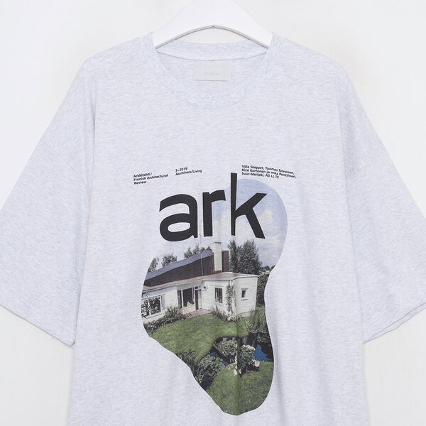 【ARKET】シャツのように着られる上質Tシャツ モルガ】GOTS ORGANIC TEE SEW by EIJI ゴッツ認証キナリクルー