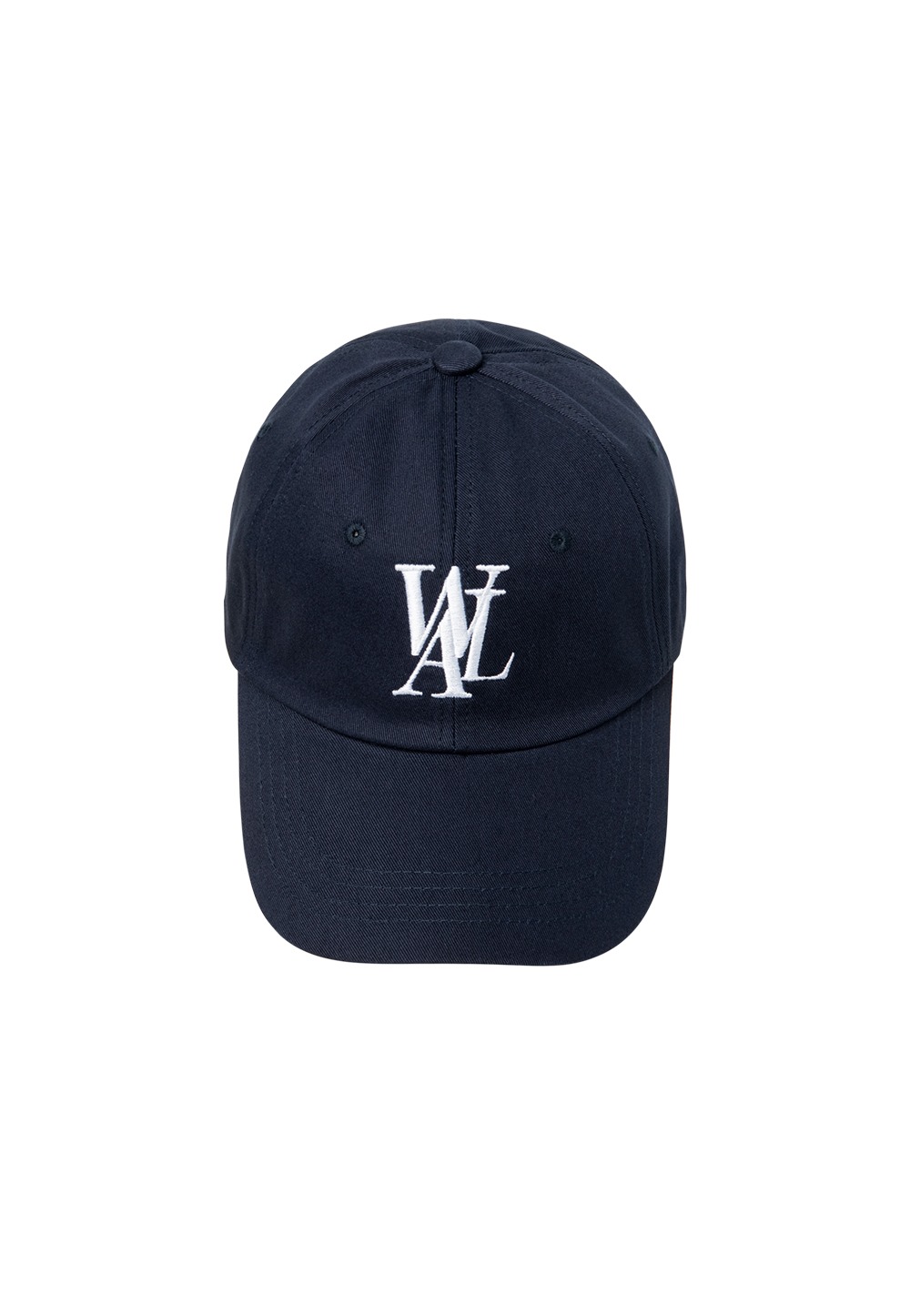 キャップ WOOALONG Signature Logo ball cap SMOKE GREY cap_logo_002sgy ☆NMIXX ソリュン 着用！！【WOOALONG】Signature Logo ball cap