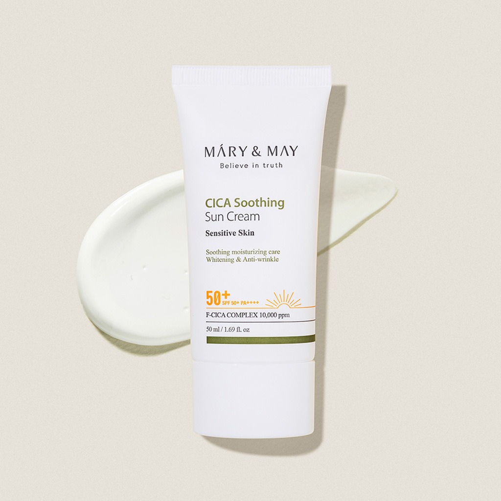 Mary&Mayシカティーツリースージング日焼け止めクリーム SPF50+ PA++++