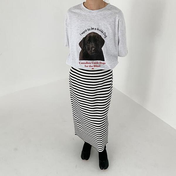 【美品】ボーダーズ　スカート BORDERS at BALCONY デニムスカート 「BORDERS BALCONY