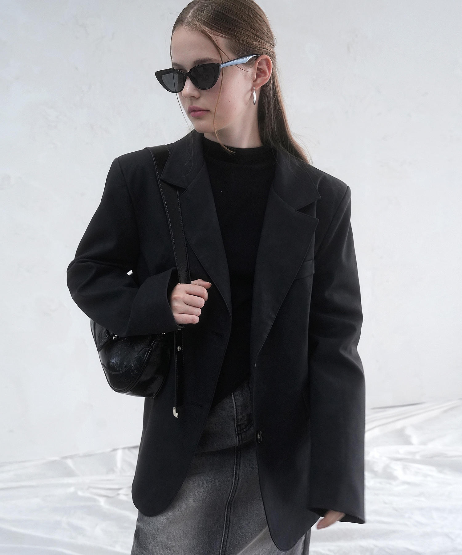 Beau Art Leather Jacket BLACK