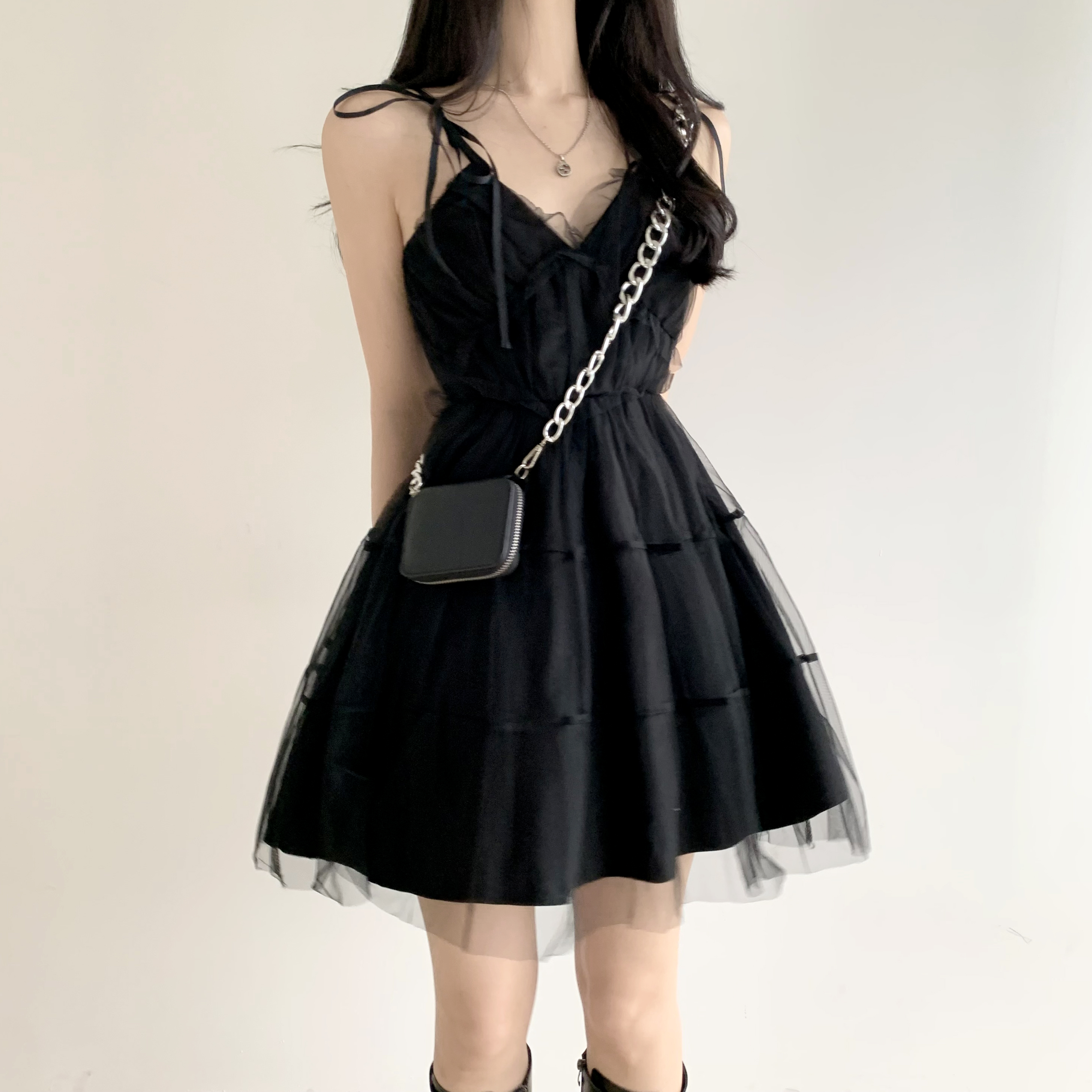 【Reiri dea】シフォントップス チュニック【新品 限定セール】 裏地付き] シフォンティアードチュニック | ファッション通販