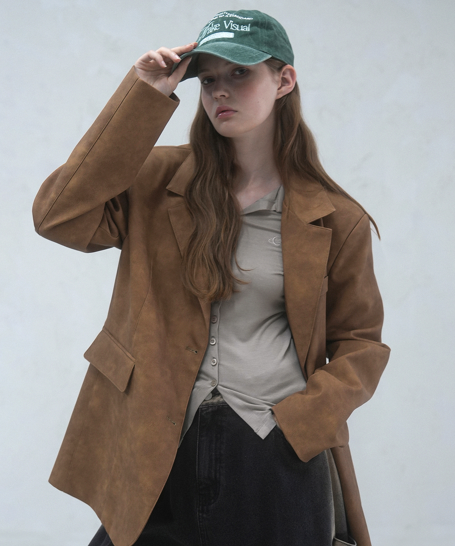 Beau Art Leather Jacket CAMEL