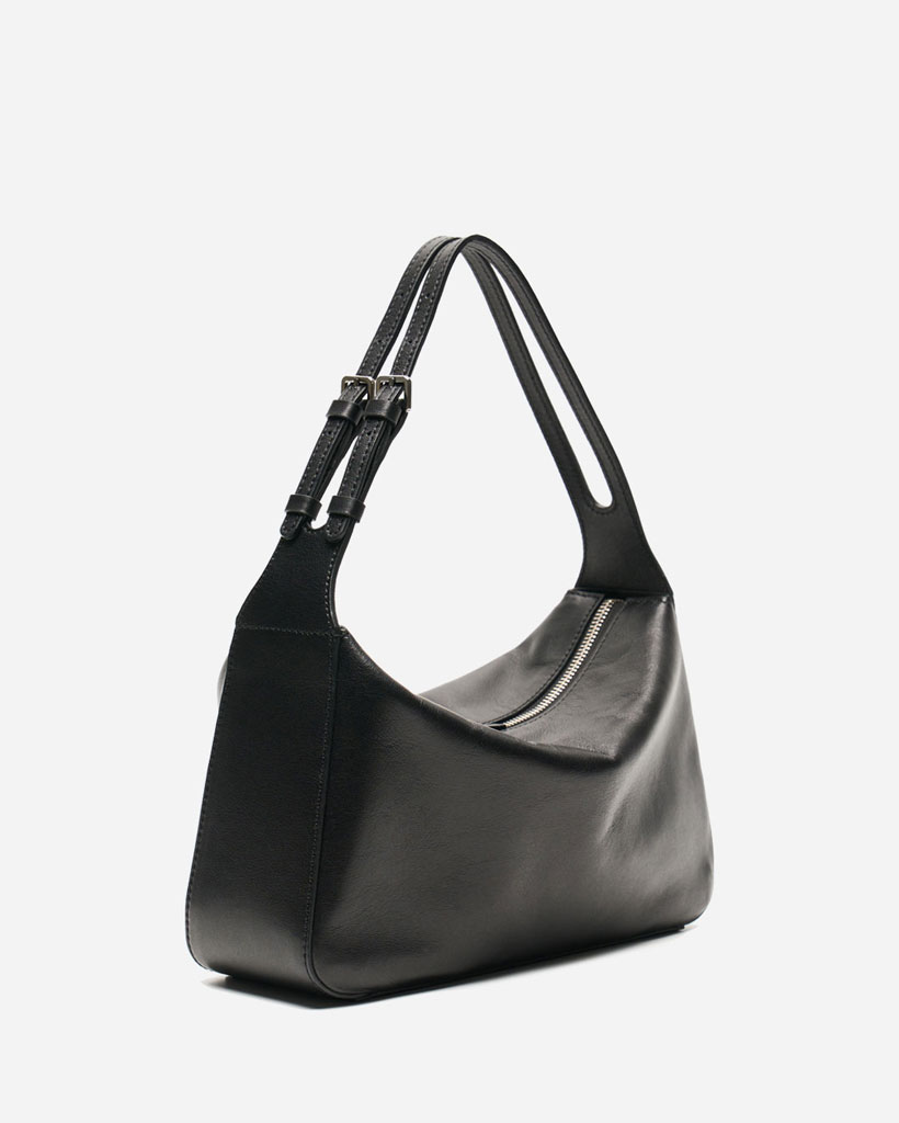 Nuoro 3-Way Bag - Glossy Black | ファッション通販サイト NUGU