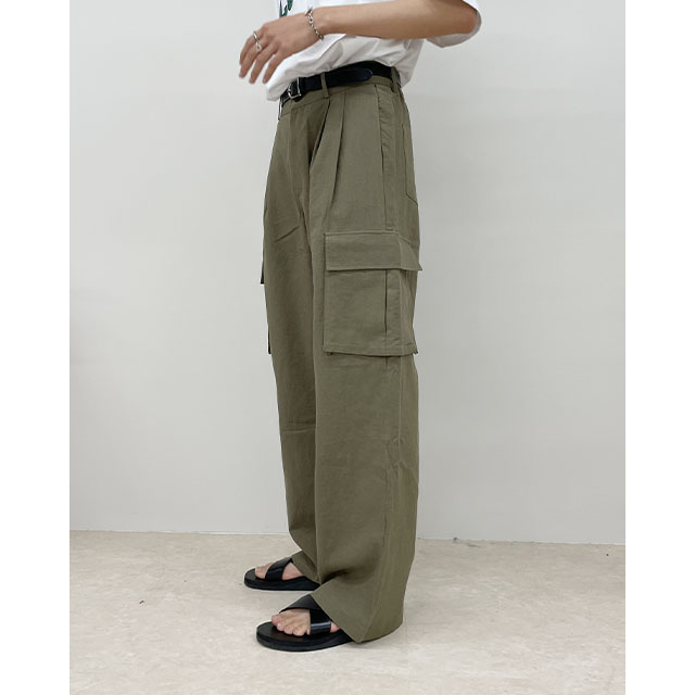 linen cargo pants | ファッション通販サイト NUGU