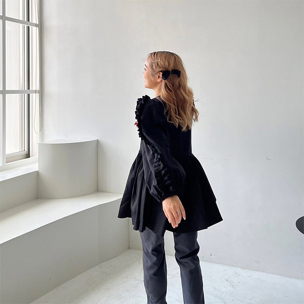 販売終了】frill sleeve blouse | ファッション通販サイト NUGU