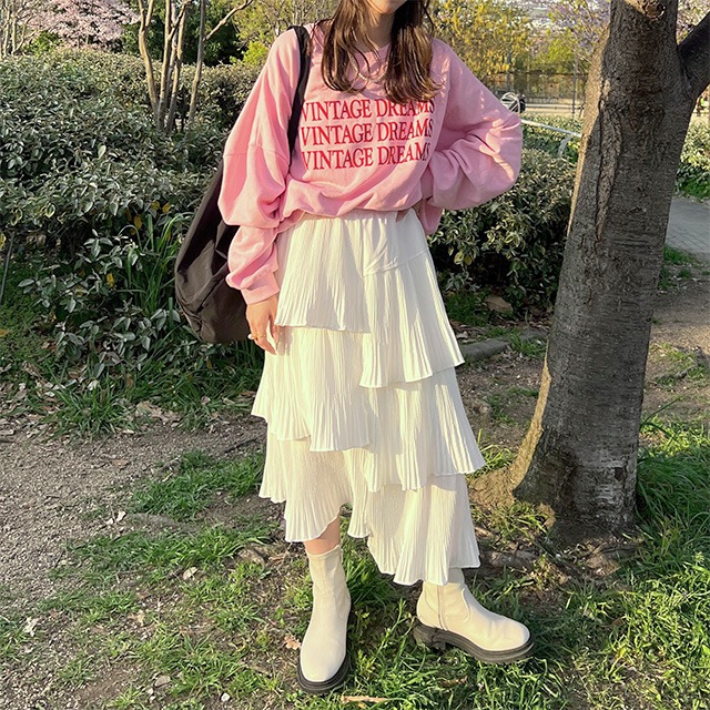 SALE) アンバランスカンカンスカート | ファッション通販サイト NUGU