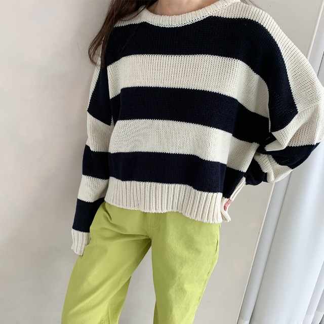 ボーダーニット | ファッション通販サイト NUGU