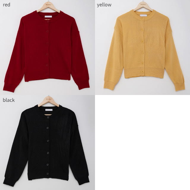 rainbowイタリア製　レザー　カーディガン rainbow round cardigan | ファッション通販サイト NUGU