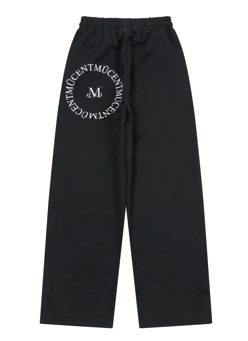 【MUCENT】 SIGNATURE BACK 72 LETTERING WIDE SWEAT PANTS SIGNATURE BACK 72 LETTERING WIDE SWEAT PANTS UNISEX (2COLOR