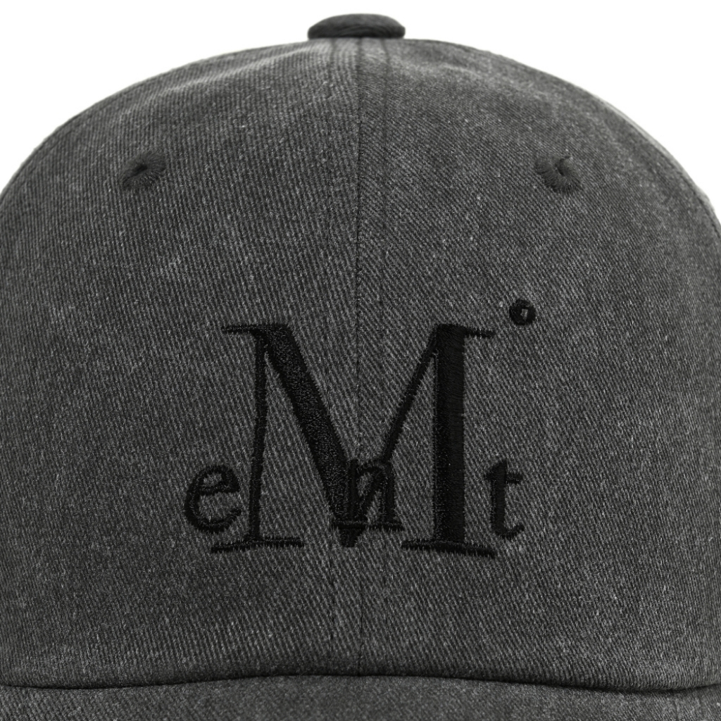 ☆MUCENT☆ Signature Ball Cap Dying Grey Denim MUSINSA | MUCENT Signature ball cap (dying gray denim)