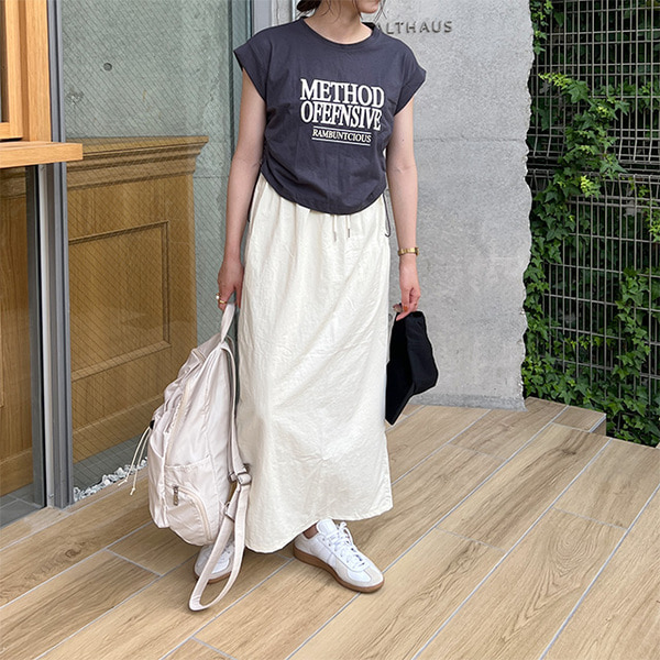 サイドシャーリングクロップTシャツ | ファッション通販サイト NUGU