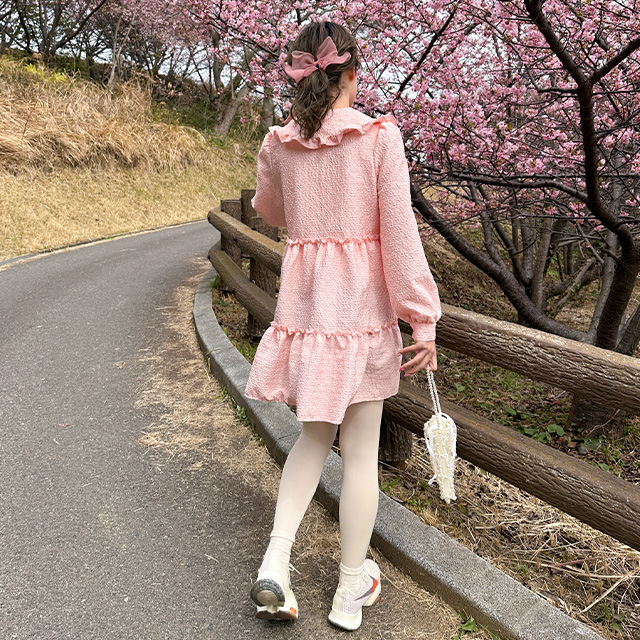 ティアードフリルミニワンピース | ファッション通販サイト NUGU