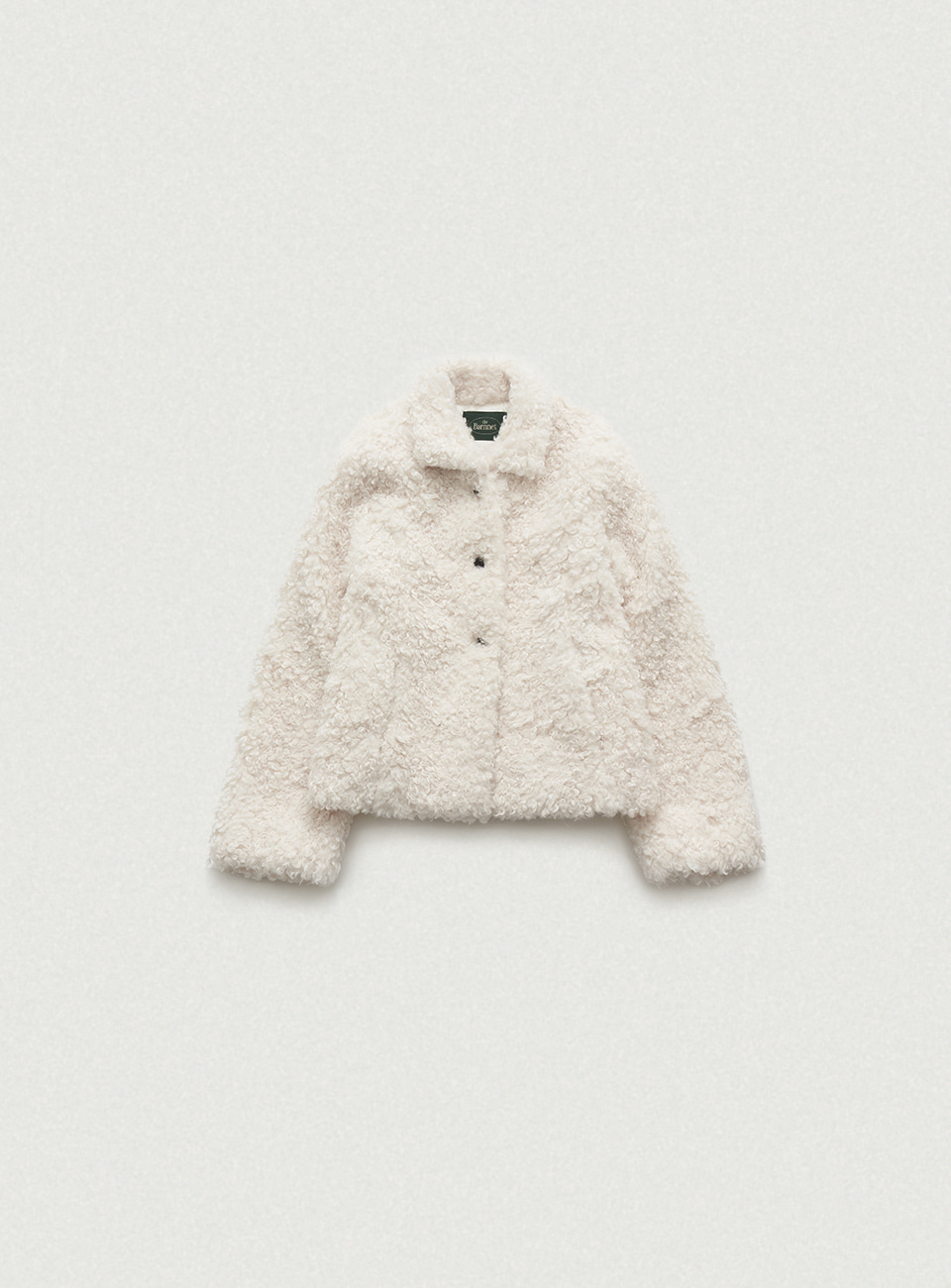 Influencer pick] Bouffant Eco-Fur Jacket - Ivory | ファッション