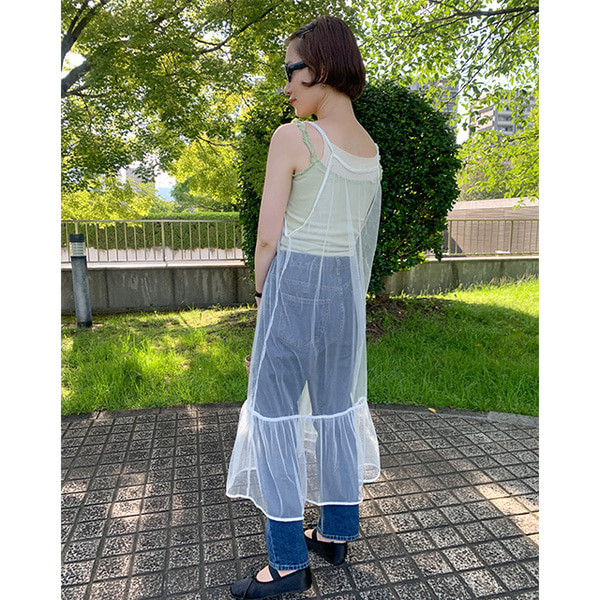 ムルーア　シースルーロングワンピース［新品］ シースルーレイヤーロングワンピース | ファッション通販サイト NUGU
