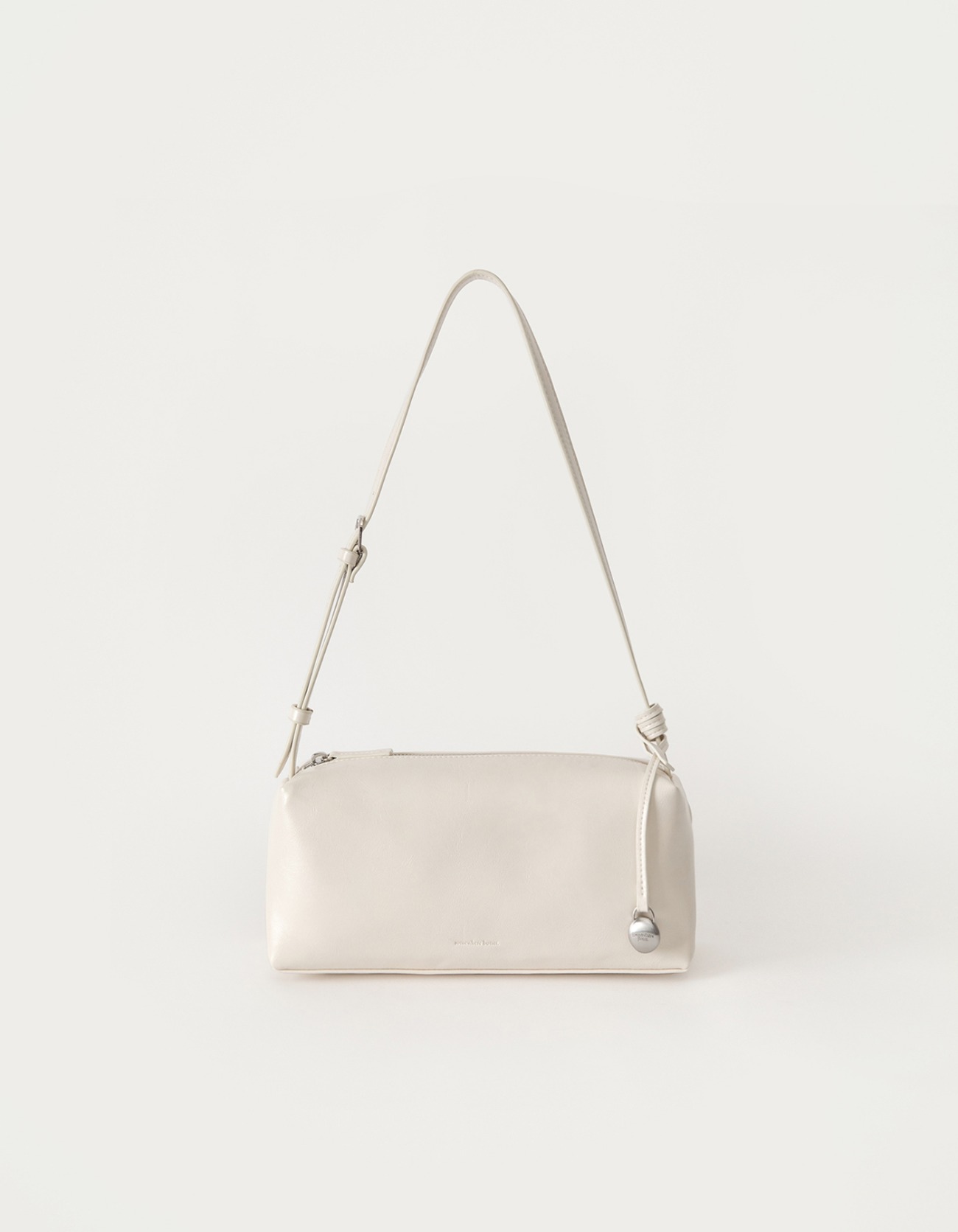 Square Shoulder Bag - Cream
