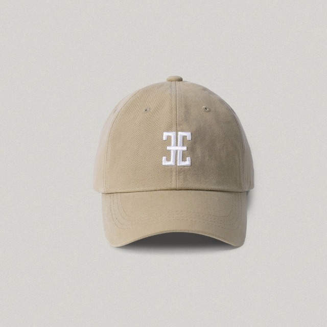 FOLNUA CLASSIC LOGO BALL CAP - BEIGE | ファッション通販