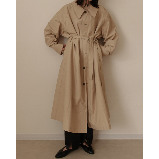 NUGU mecherie ミシェリFlat long trench coat Flat long trench coat | ファッション通販サイト NUGU