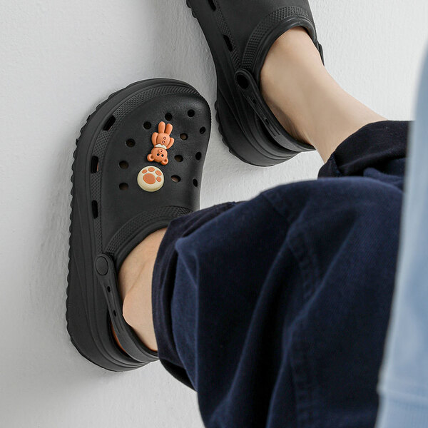 Unisex]2wayラバースリッパ(ジビッツ付) | ファッション通販