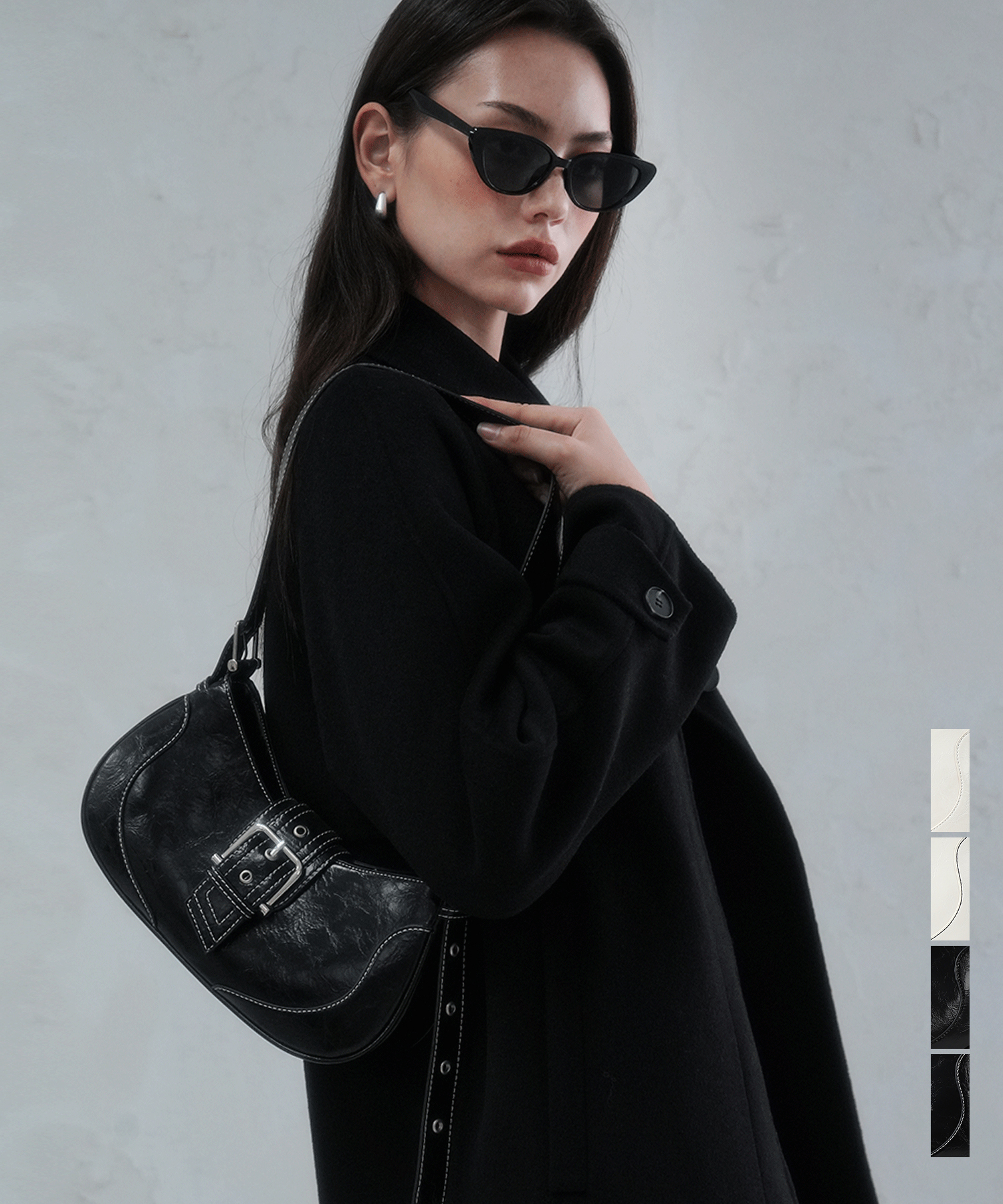 ショルダーバッグ・ポシェット ^LEATHERY^ Plump Heart Keyring Shoulder Bag BROWN LRBG4306BR Willa Leather Shoulder Bag - ZB11119649 - Fossil