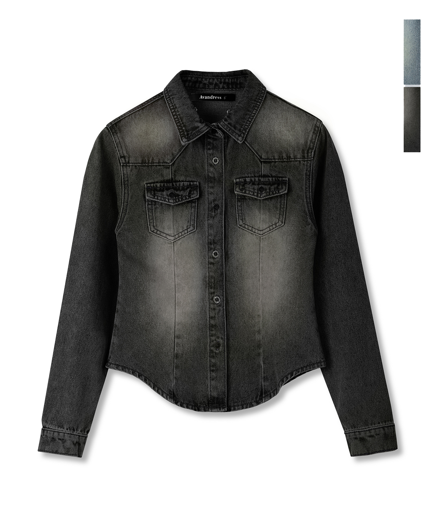 Wonder Brush Denim Shirt - 2COL