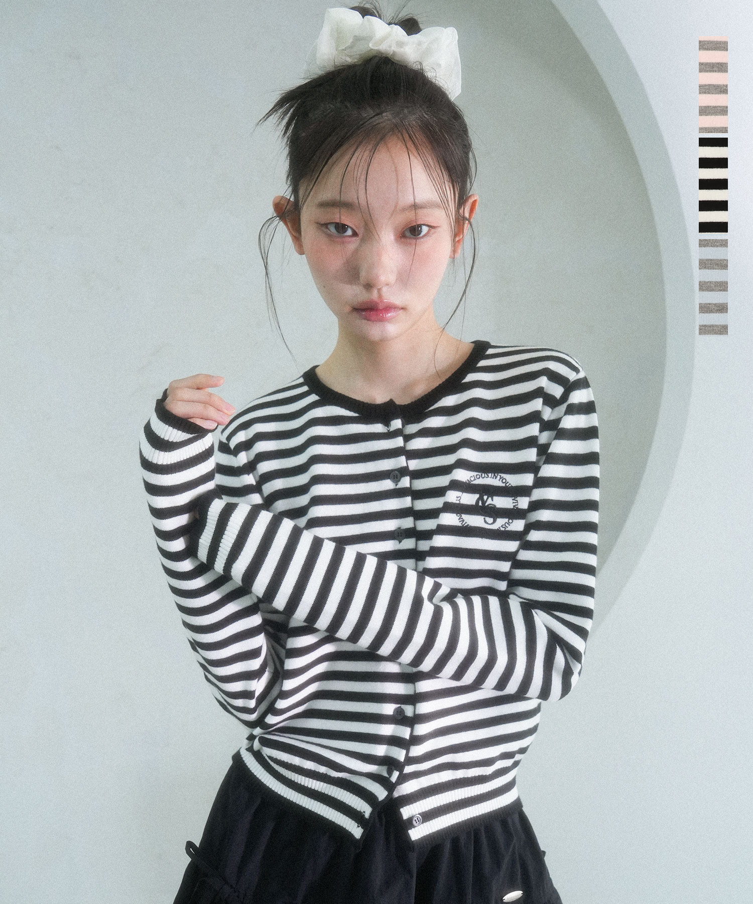 Well Stripe R Knit CD - 3COL