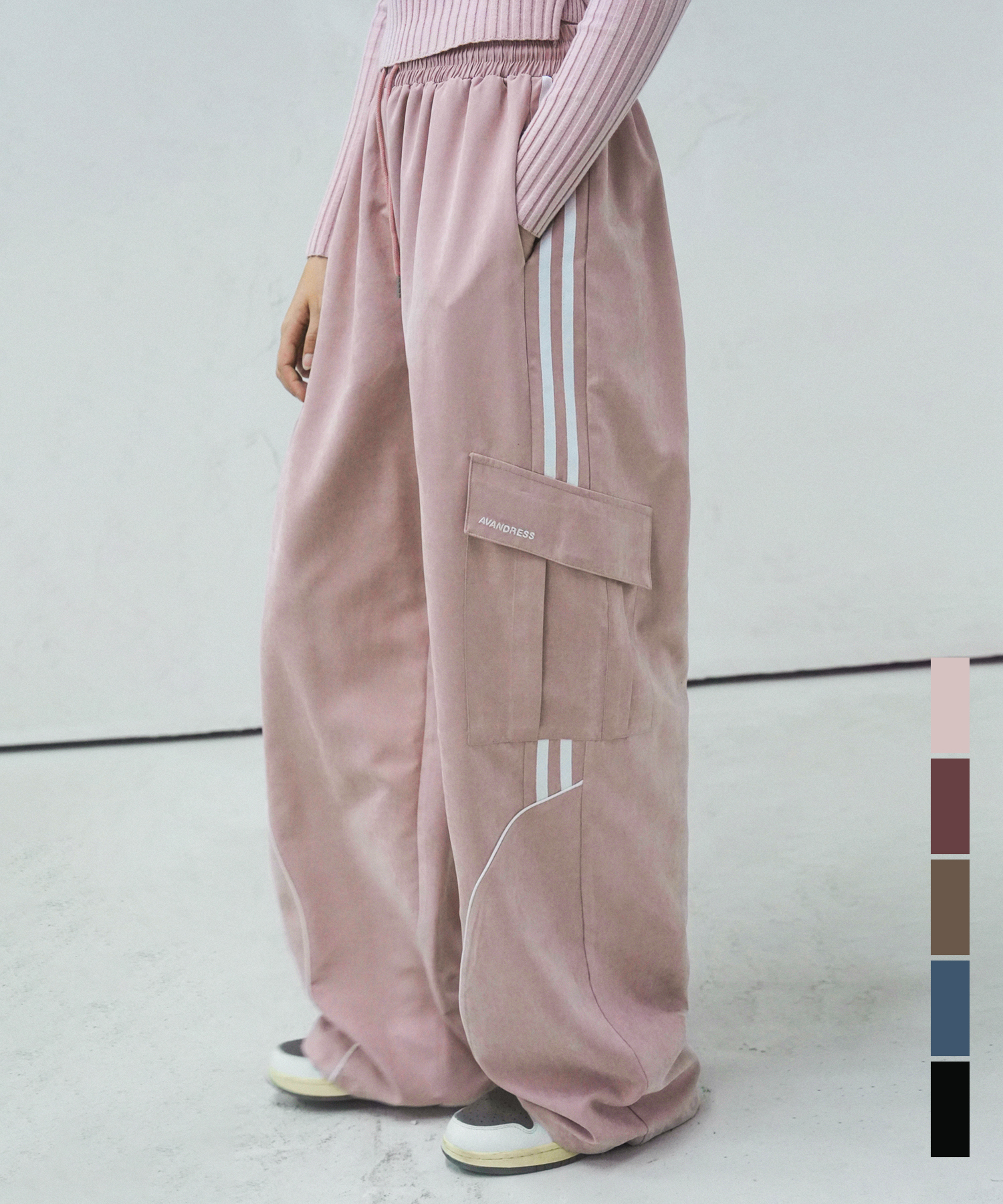 Unisex Bliss Suede Wide Pants - 5COL